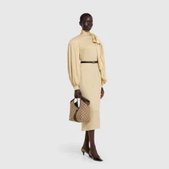 Alternative view of Giglio Small Beige and Brown