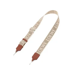 Anagram-Armband aus Jacquard und Kalbsleder