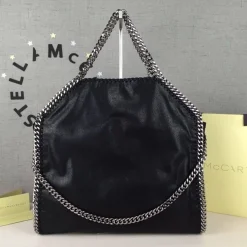 Falabella Fold-Over Tote Schwarz 25 cm 2