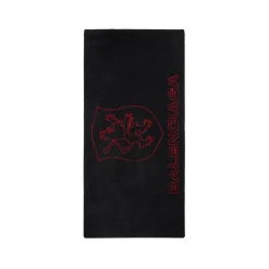 Gepolsterte Schwarz Rot