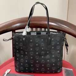 Liz Visetos Shopper Medium Schwarz 36 cm 3