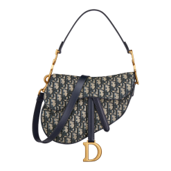 Saddle Jacquard Oblique Blue