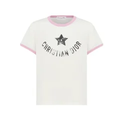 T-Shirt Weiß, zwart