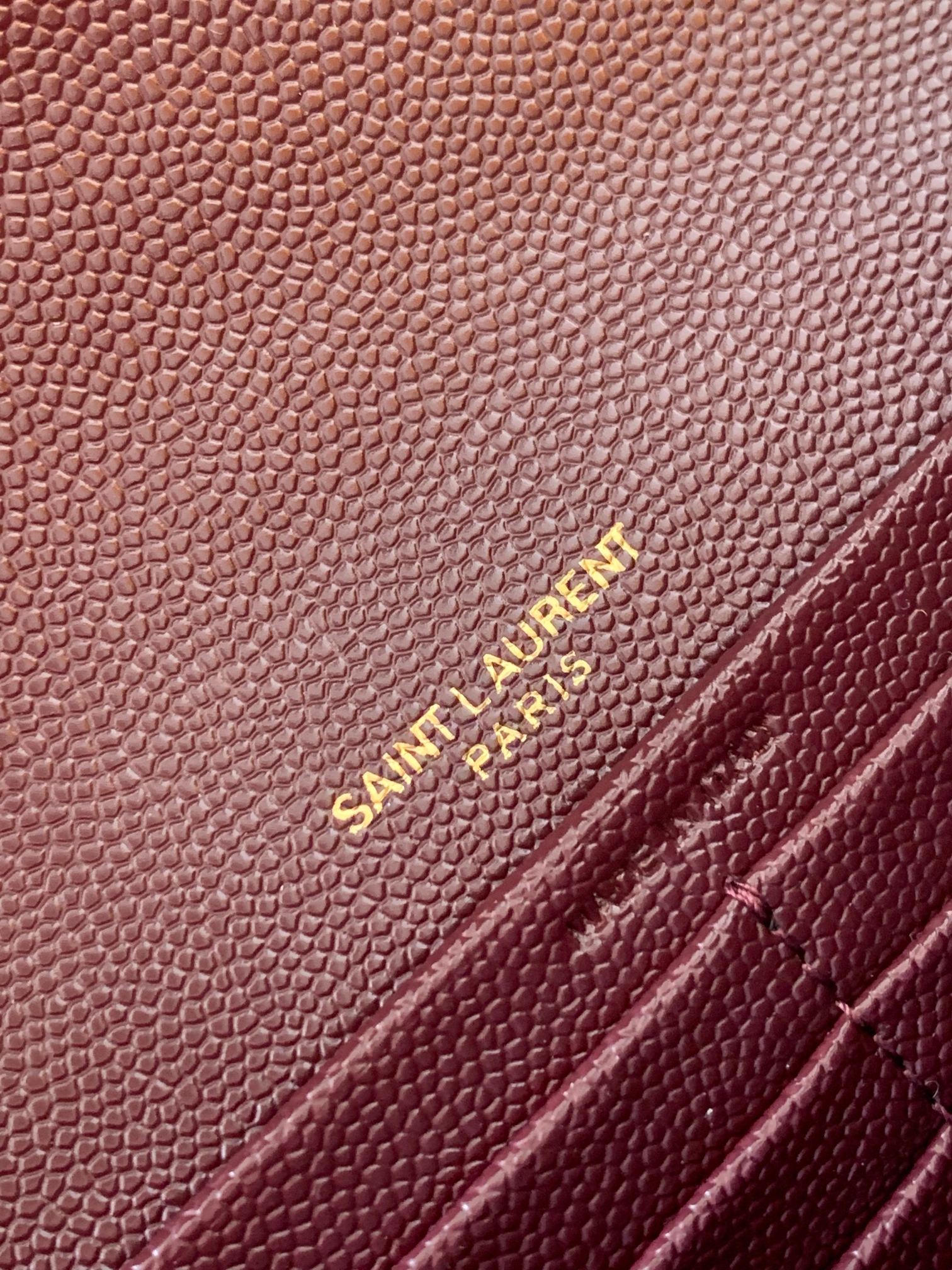 Chain Wallet Bordeaux – Bild 9