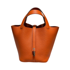 Picotin 18 Orange und Silber