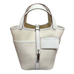 Picotin 18 Fracht Weiß und Silber