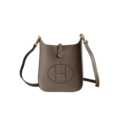 Mini Evelyn 16 Etoupe und Gold