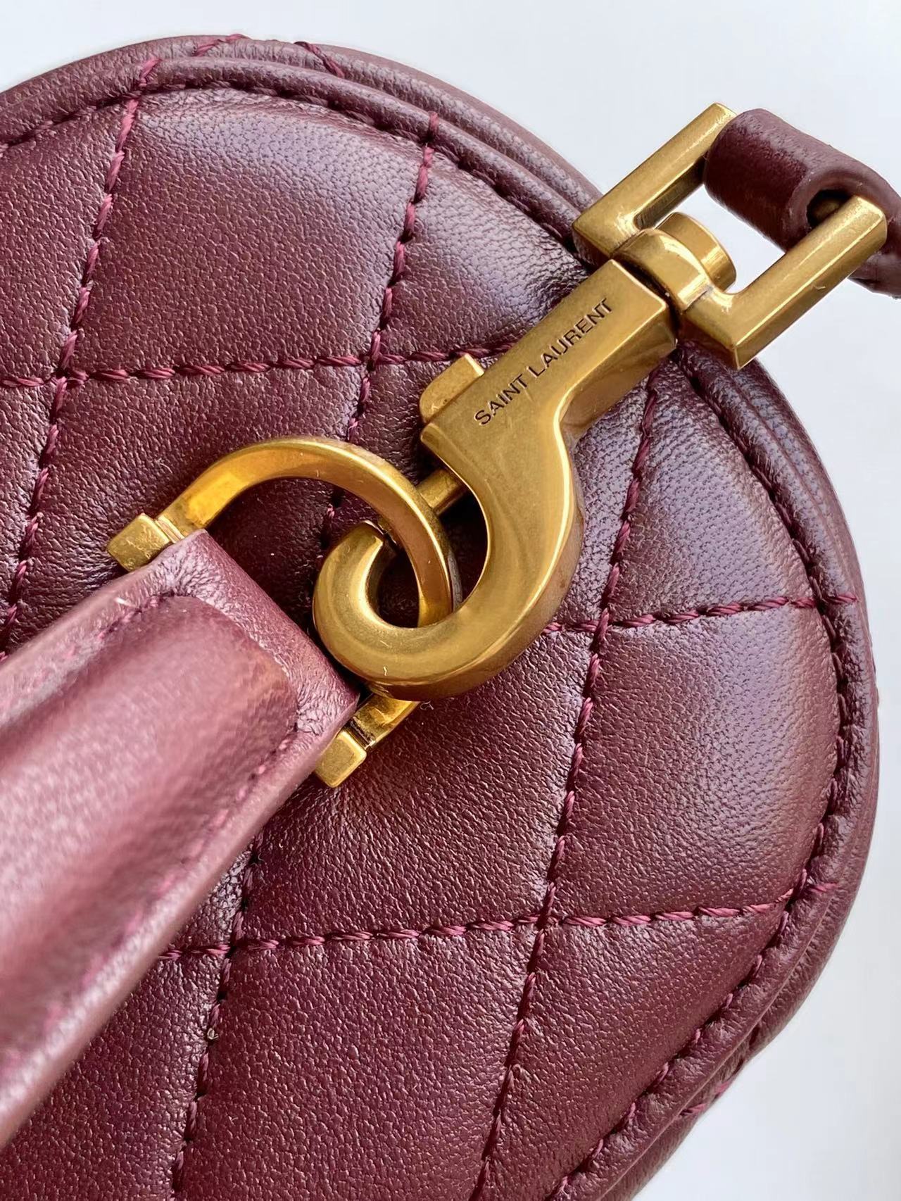 Gaby vanity Bag Bordeaux – Bild 7