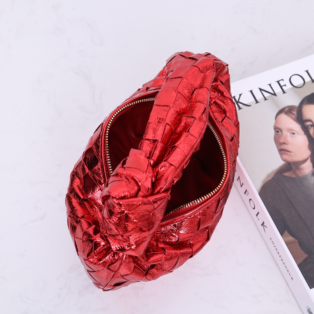 Mini Jodie Metallic Rot – Bild 3