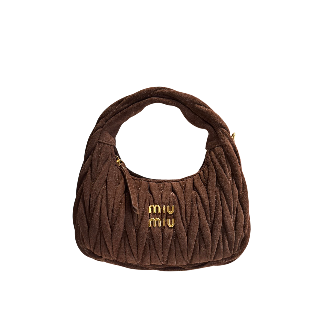 Small Wander Hobo Wildleder Braun