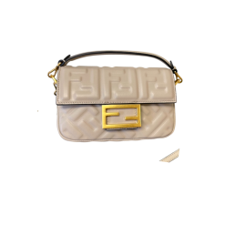 Baguette 19 FF Hellgrau und Gold