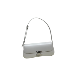 Medium Lola Bag Weiß und Silber