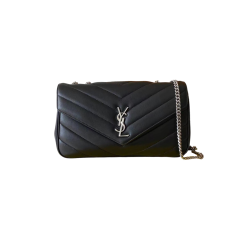 Medium LouLou Schwarz und Silber