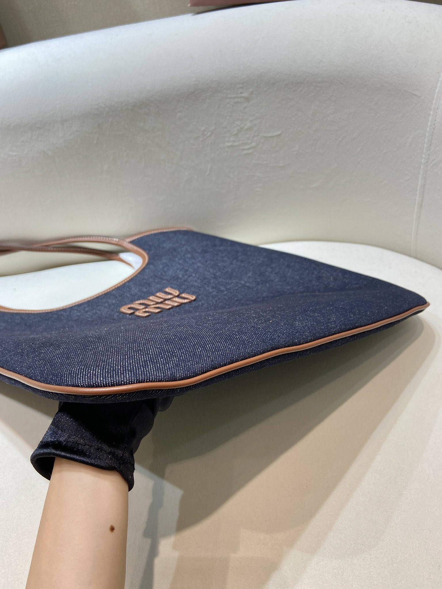 IVY Tasche Aus Canvas Leder Jeans – Bild 8