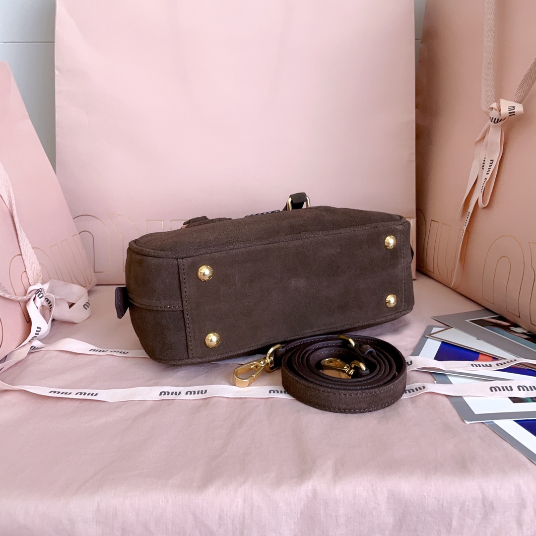 Arcadie Wildledertasche Mit Moro Polsterung – Bild 6