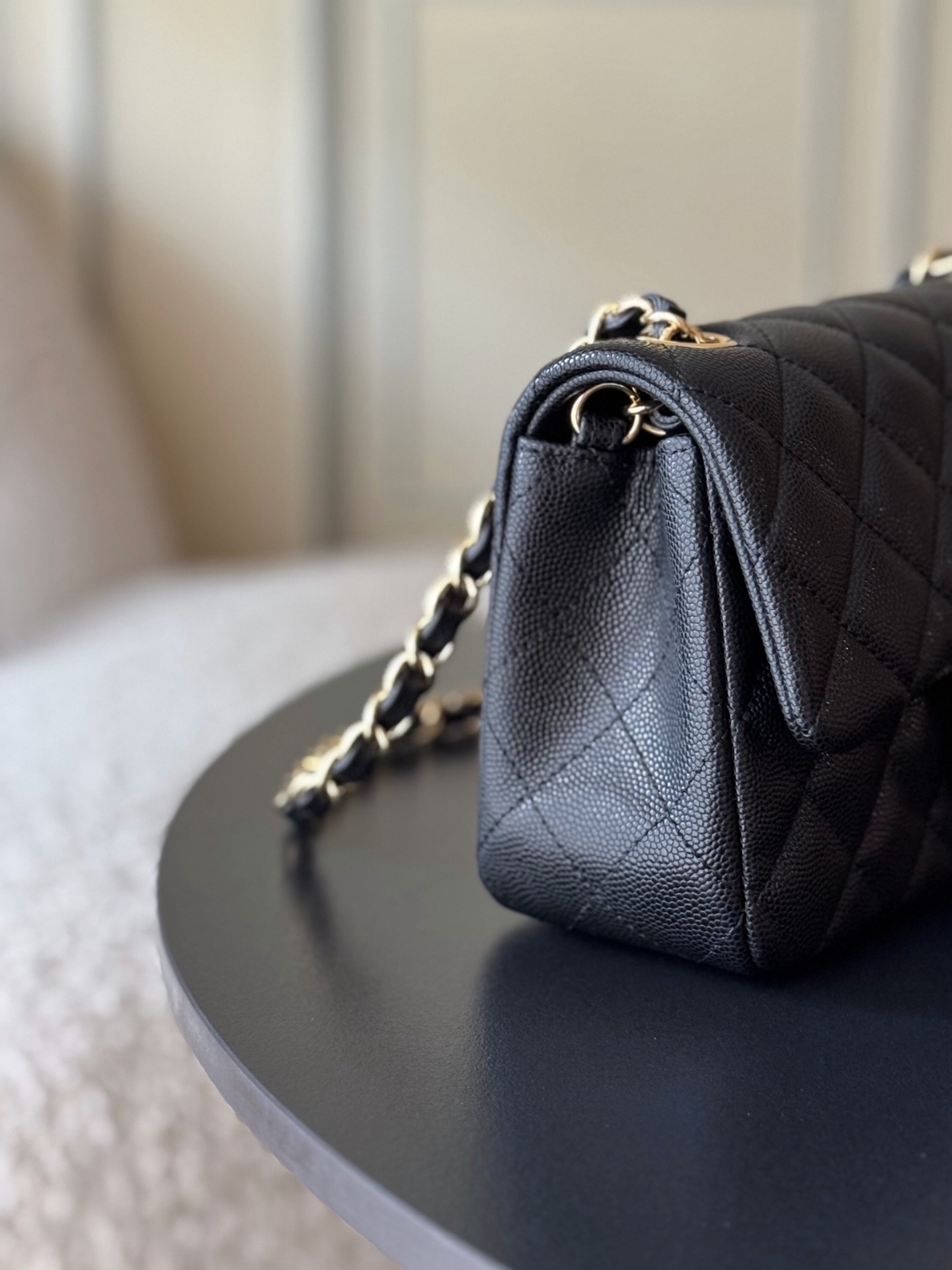 Mini Rectangular Schwarz und Gold 20 cm – Bild 6
