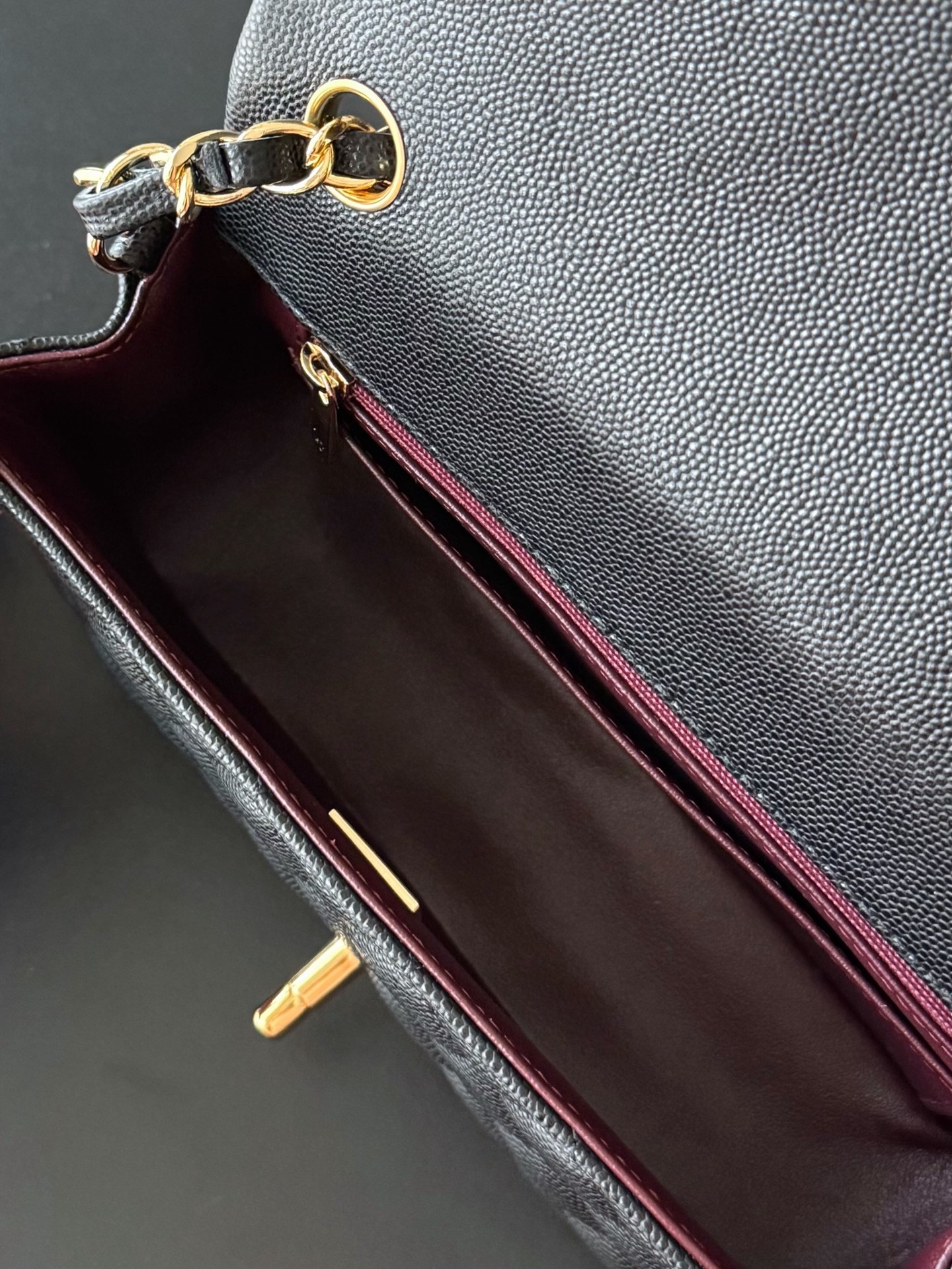 Mini Rectangular Schwarz und Gold 20 cm – Bild 5