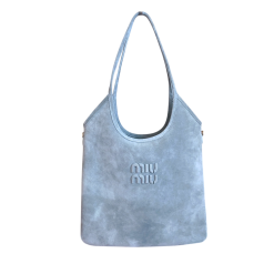 IVY Tasche aus Wildleder Puderblau