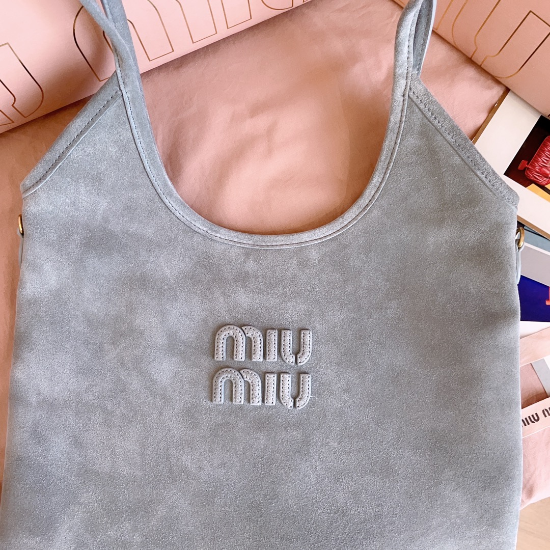 IVY Tasche aus Wildleder Puderblau – Bild 6