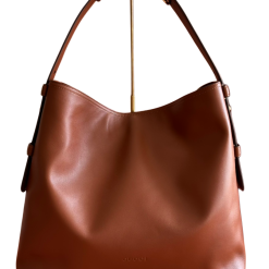 Großer Beatrix Shopper Braunes Weiches Glattleder